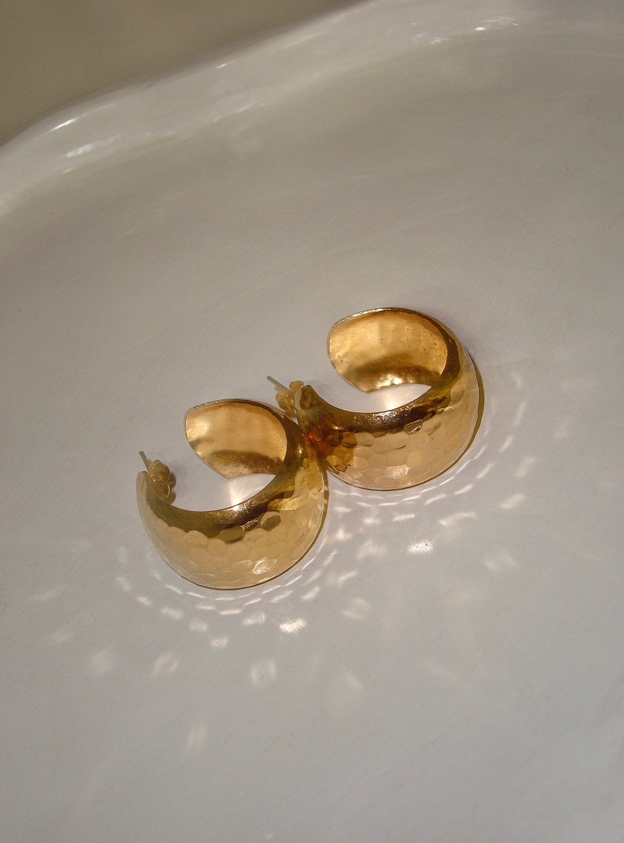 Chunky Gold Earrings