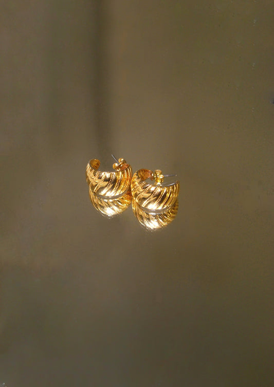 Croissant Earrings