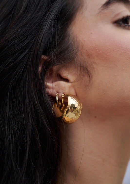 Chunky Gold Earrings